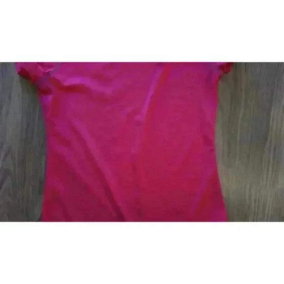 C9 by Champion Women's Hot Pink SHORT SLEEVE SEMI FITTED Short Sleeve Shirt, Siz - Picture 3 of 12